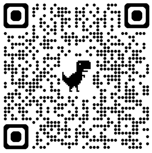 Scannable code to navigate to the sign-up page for PAT and EHS.
